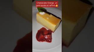 Cheesecake Orange un Délice inégalable 👍