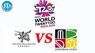 ICC T20 World Cup :: Zimbabwe VS Hong Kong Highlights 1st Match