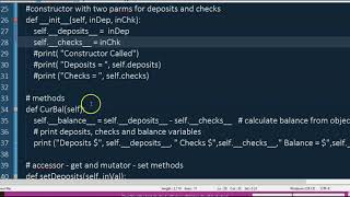 Assignment 8 in Python Video