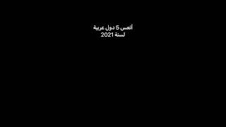 اتعس 5 دول عربيه لسنه. 2021 😥