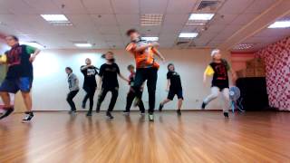 20150826 青蛙老師Hip Hop極簡班＠Mr.Frog Dance Studio