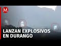 Un grupo armado lanzó bombas contra pobladores de Santiago Papasquiaro en Durango