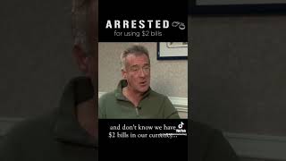 Arrested for using $2 bills (part 2) #2dollarbill #cash #money #bills #youtube