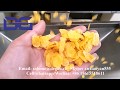 China factory small breakfast corn cereal flakes making extruder machine cooked corn flake plant