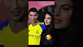 Georgina Explains Ronaldo's First Love ❤️ #shorts