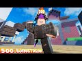 I Reached a 500 WINSTREAK in Duels | Roblox BedWars