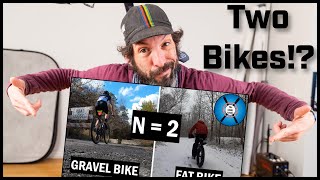 Just 2 Bikes?! | How Many Bicycles Should You Own? Reaction to Lanky Cyclists Gravel & Fat Bike Vid