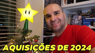 MEGA MARATONA COM TODAS AS AQUISIÇÕES DE GAMES DE 2024 - RETRO QUEST