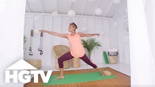 Transforming a Shed Into a Yoga Retreat | HGTV