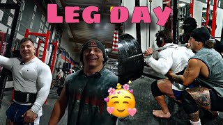 LEG DAY but it’s fun. (we threw up)