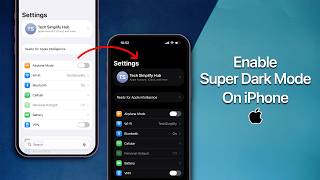 How To Enable SUPER DARK Mode on iPhone?