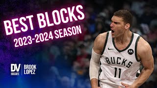 Brook Lopez best blocks of the 2023-2024 season