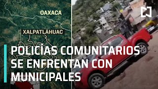 Policías comunitarios se enfrentan con municipales en Guerrero - En Punto