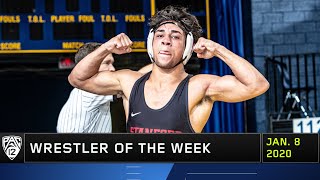 Stanford's Real Woods earns Pac-12 Wrestler of the Week honors