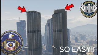 GTA 5 ONLINE || How to get into the FIB and IAA buildings!!!