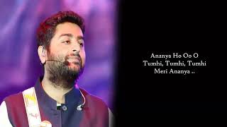 Ananya Lyrics | Arijit Singh | Javed Akhtar | Shankar Ehsaan Loy | Farhan & Mrunal | Toofaan