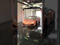 LAMBORGHINI HURACAN IN THE TOUCHLESS CAR WASH #lamborghini #lambo #asmr