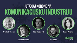 Utjecaj korone na komunikacijsku industriju - 1:30h rasprave sa stručnjacima - Marketing Meet Up #53