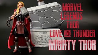 HASBRO MARVEL LEGENDS THOR LOVE \u0026 THUNDER MIGHTY THOR 雷神索爾 愛與雷霆  珍佛斯特 女雷神 開箱