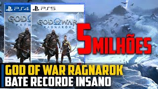 God of War Ragnarok BATE RECORDE INSANO e The Game Awards também