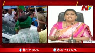 చంద్రబాబు చేసేది పిచ్చోడి యాత్ర: MLA Roja Comments On Chandrababu Praja Chaitanya Yatra | NTV