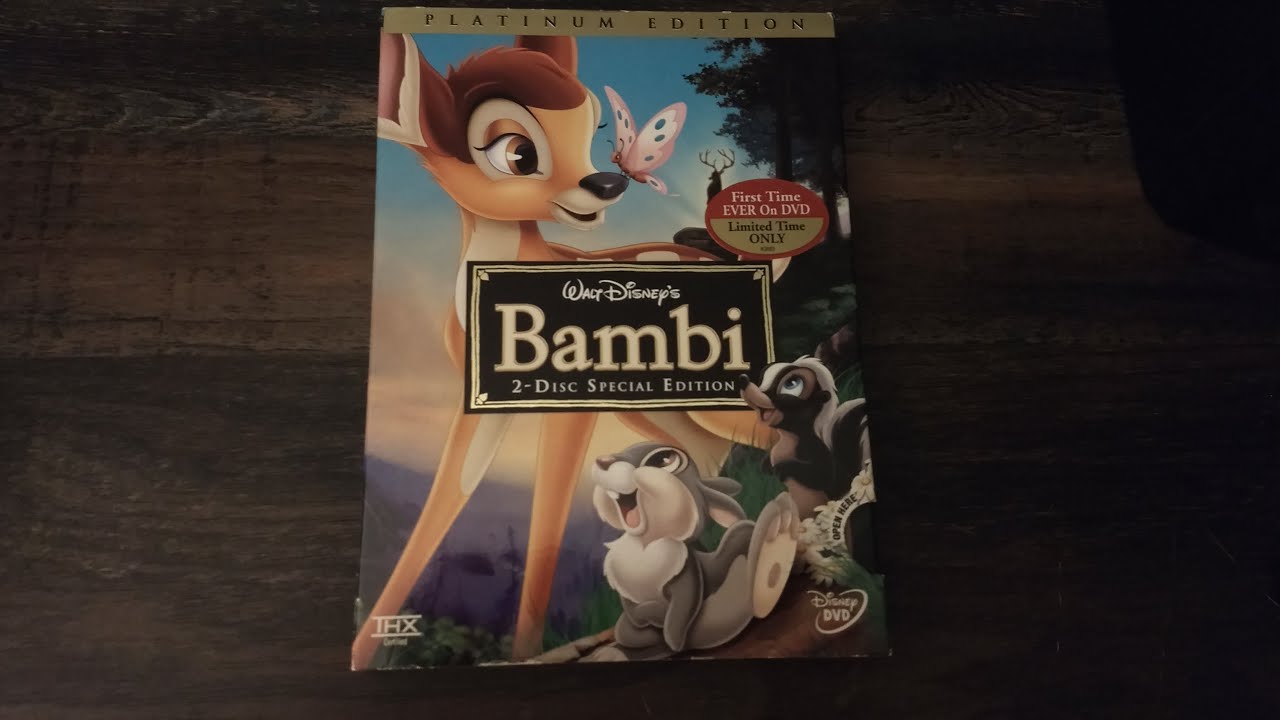 Opening To Bambi 2005 DVD. - YouTube