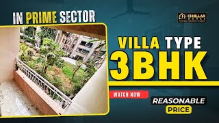 VILLA जैसा  FEEL देने वाला एक और 3BHK | Prime Location of Dwarka #3bhkflatsforsale #dwarkadelhi