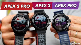 COROS APEX 2 vs APEX 2 PRO vs APEX PRO | Better than Garmin? | Run4Adventure