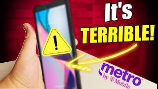 Metro By T-Mobile's New TERRIBLE Phone?!!