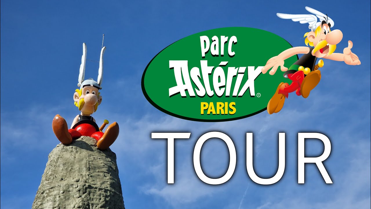 4k Parc Asterix Park Tour 2022 Youtube