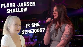 Floor Jansen from NIGHTWISH covers Shallow A FIRST REACTION!