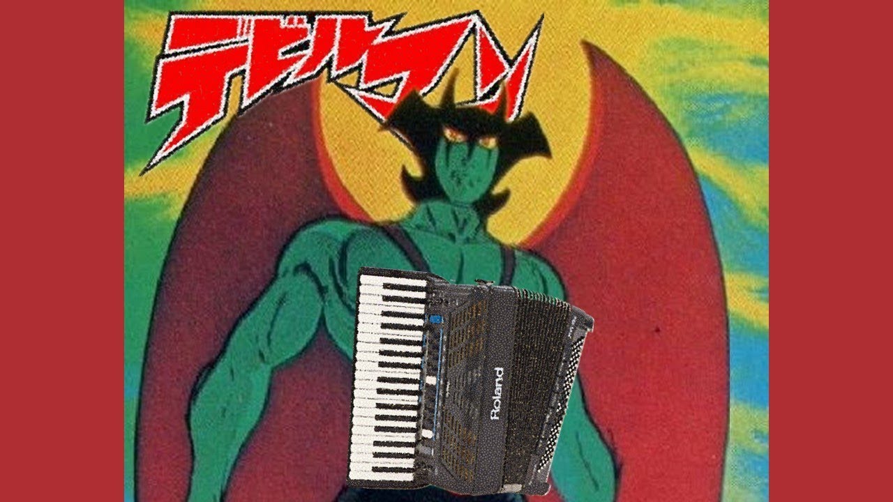 Accordion Devilman 1972 Op Youtube