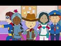 birthday party caillou cartoons for kids wildbrain little jobs