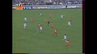 MARSEILLE - LYON-7-0   (TOUS LES BUTS : DIVISION 1 : SAISON 1990-1991)