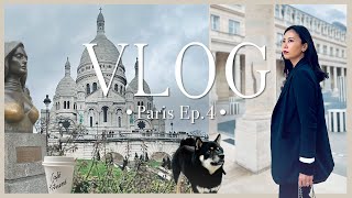 【パリVlog 4】モンマルトルとパレロワイヤル へ | サクレクール寺院からパリを一望 | Paris, France |