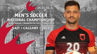 2021 CCAA Men's Soccer Awards / Prix de soccer masculin de l'ACSC 2021