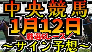 競馬予想１月１２日平場レース【サイン・オカルト予想】