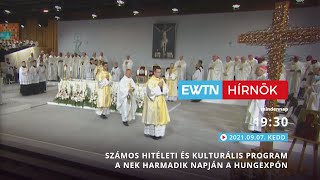 Számos hitéleti és kulturális program a NEK harmadik napján a Hungexpón - 2021-09-07