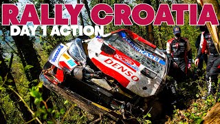 Rally Croatia: High Speed Highlights From Day 1 | WRC 2021