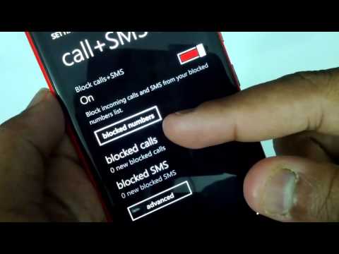 How to Block Call and SMS on Windows Phone 8 How to Block Call and SMS on Windows Phone 8