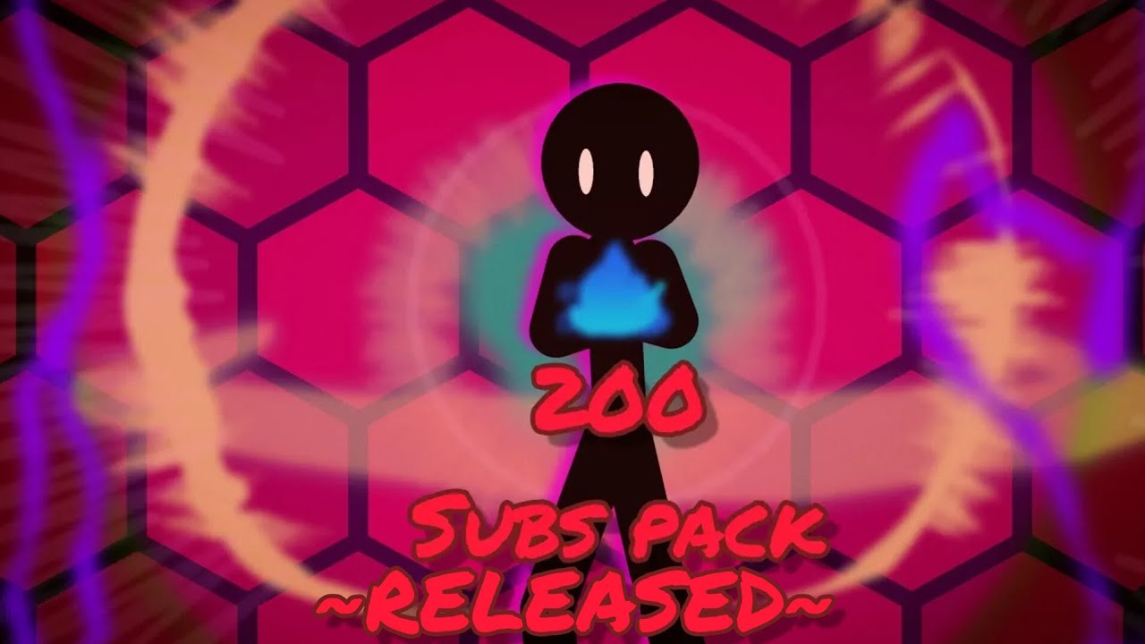 Released 200 Subs Pack Stick Nodes Youtube