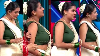 Malayalam Serial Actress And Anchor Alina Padikkal | Mallu Serial Actress And Anchor Alina Padikkal