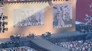 Gracie Abrams opening for Taylor Swift Eras Tour, Levi's Stadium, Santa Clara, July 28, 2023