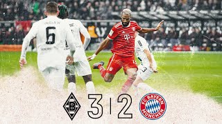 Intense but unlucky Match! | Borussia Mönchengladbach vs. FC Bayern 3-2 | Bundesliga Highlights