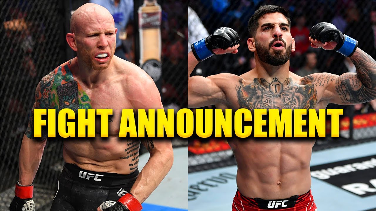 Josh Emmett Vs Ilia Topuria Announced For UFC Main Event - YouTube