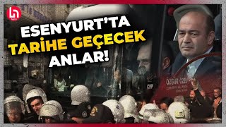 ESENYURT'TA TARİHE GEÇECEK ANLAR! CHP'li vekil direksiyona geçti, polis çemberini aştı!