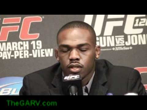 Jon Jones At UFC Press Conference - YouTube