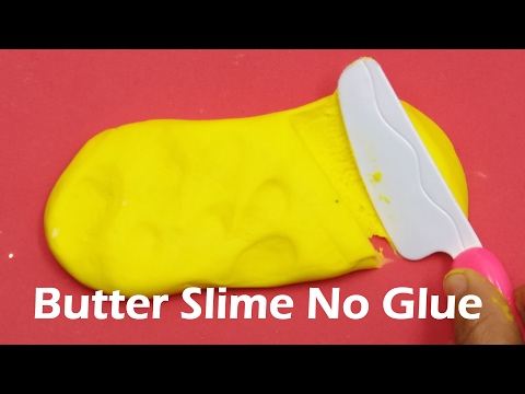 Fluffy Slime Without Glue Or Shaving Cream Diy Fluffy Slime