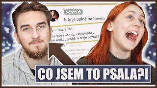 KOMENTÁŘE, které jsem psala YOUTUBERŮM jako MALÁ | Natyla \u0026 Dan