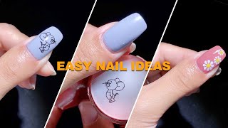 Easy nail design | How to simply print interesting patterns on nails
